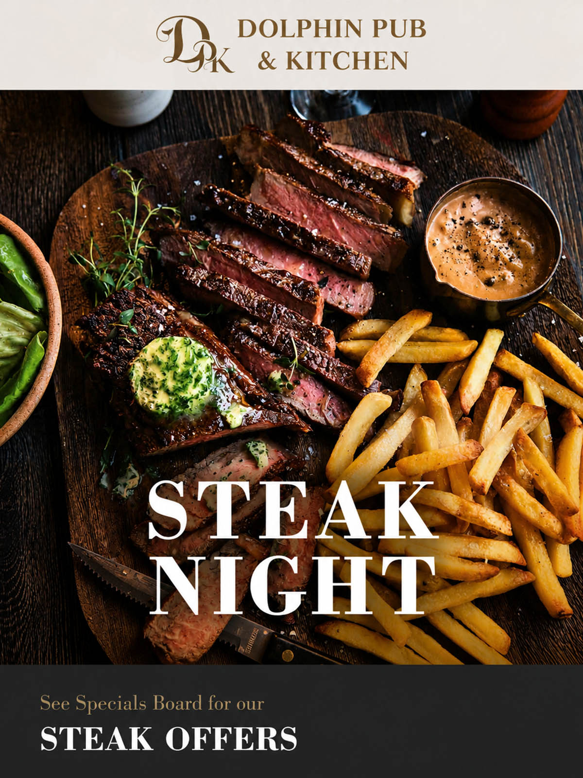 steak night